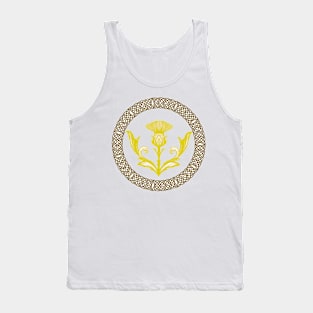 Golden Thistle Logo Tank Top